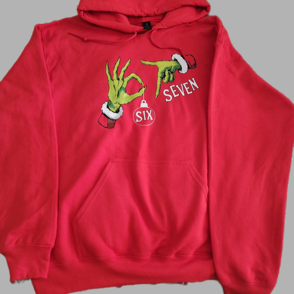 Red Graphic Hoodie